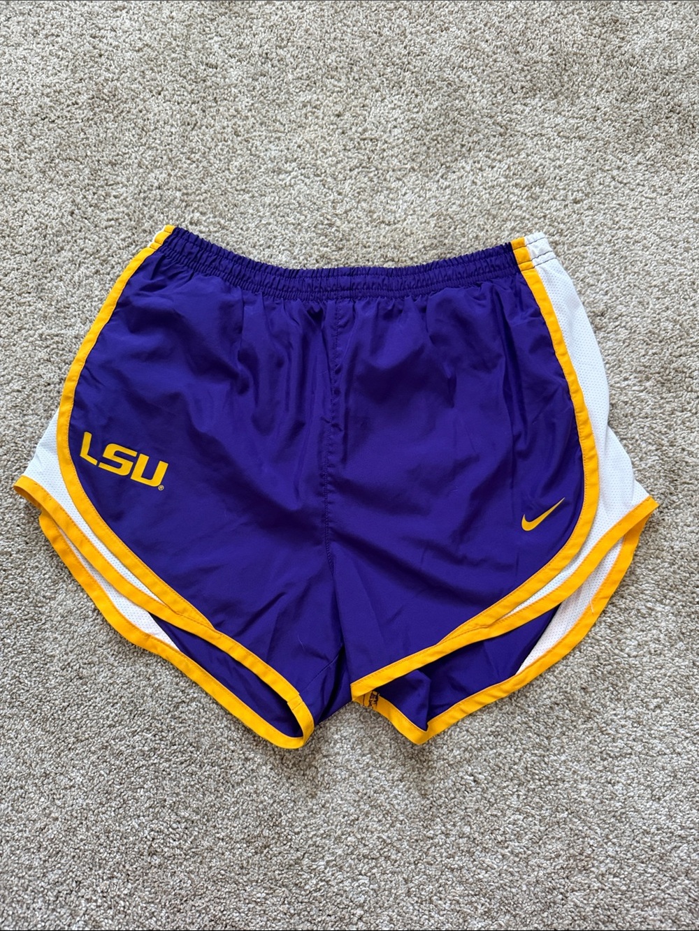 Nike LSU Women's Tempo Athletic Shorts